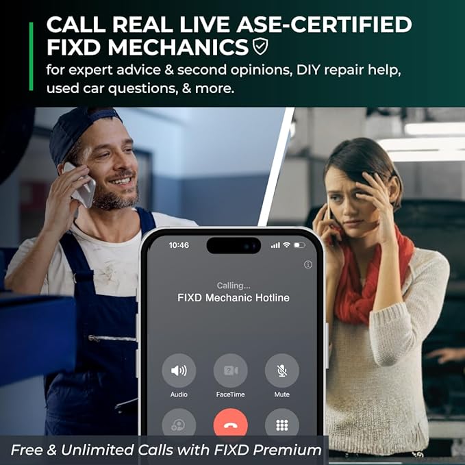 FIXD Bluetooth OBD2 Scanner for iPhone & Android - Diagnostic Scan Tool for Repairs and Car Buying - Check Engine Code Reader & Enhanced Codes - (3 Pack w/Free 14-Day FIXD Premium Bundle)