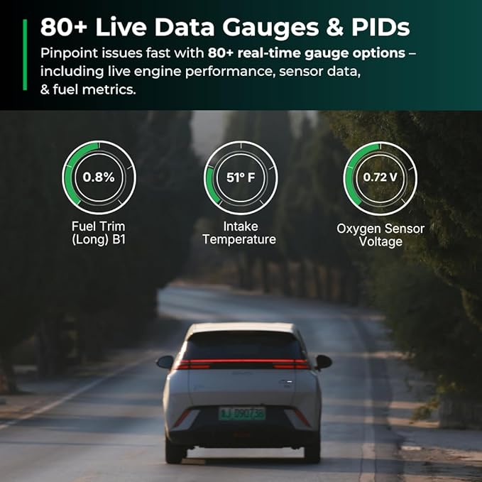 FIXD Bluetooth OBD2 Scanner for iPhone & Android - Diagnostic Scan Tool for Repairs and Car Buying - Check Engine Code Reader & Enhanced Codes - (1 Pack w/Free 14-Day FIXD Premium Bundle)