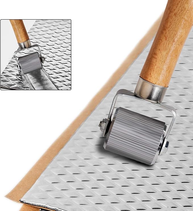 Car Sound Deadening Roller Metal Installation Tool 3 Pcs for Auto Noise Roller Car Sound Deadener Application Installation Tool Rolling Wheel Interior Accessories